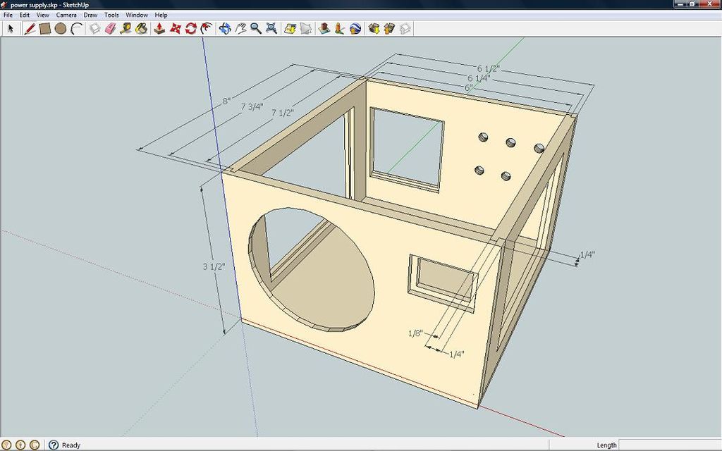 1024x640 how to build a power supply for electronics hobby steps - Power Supply Drawing