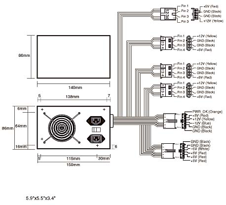 458x415 power supply form factors pc repair and maintenance in depth - Power Supply Drawing