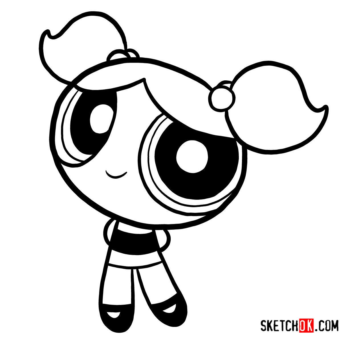 1200x1200 how to draw bubbles the powerpuff girls - Powerpuff Drawing