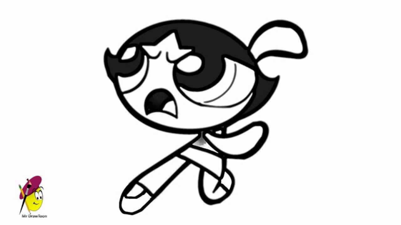 1280x720 Butterup - Powerpuff Drawing