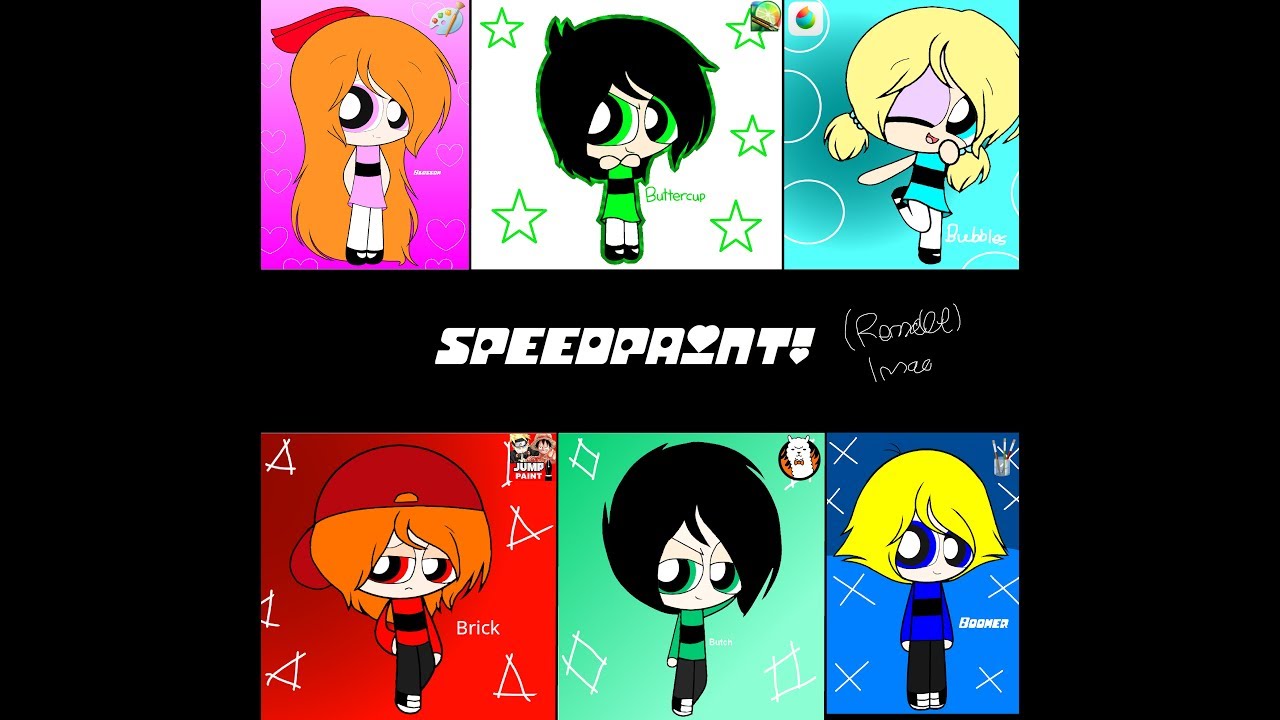 1280x720 speedpaint ppg drawing ppg rrb in different programs! - Ppg Drawing