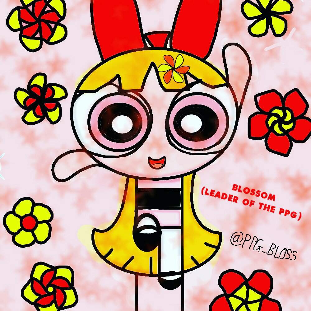 1000x1000 Blossom Drawing From Ppg - Ppg Drawing