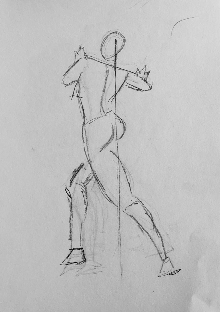 847x1200 Student's Sketching Practice Drawing - Practice Drawing