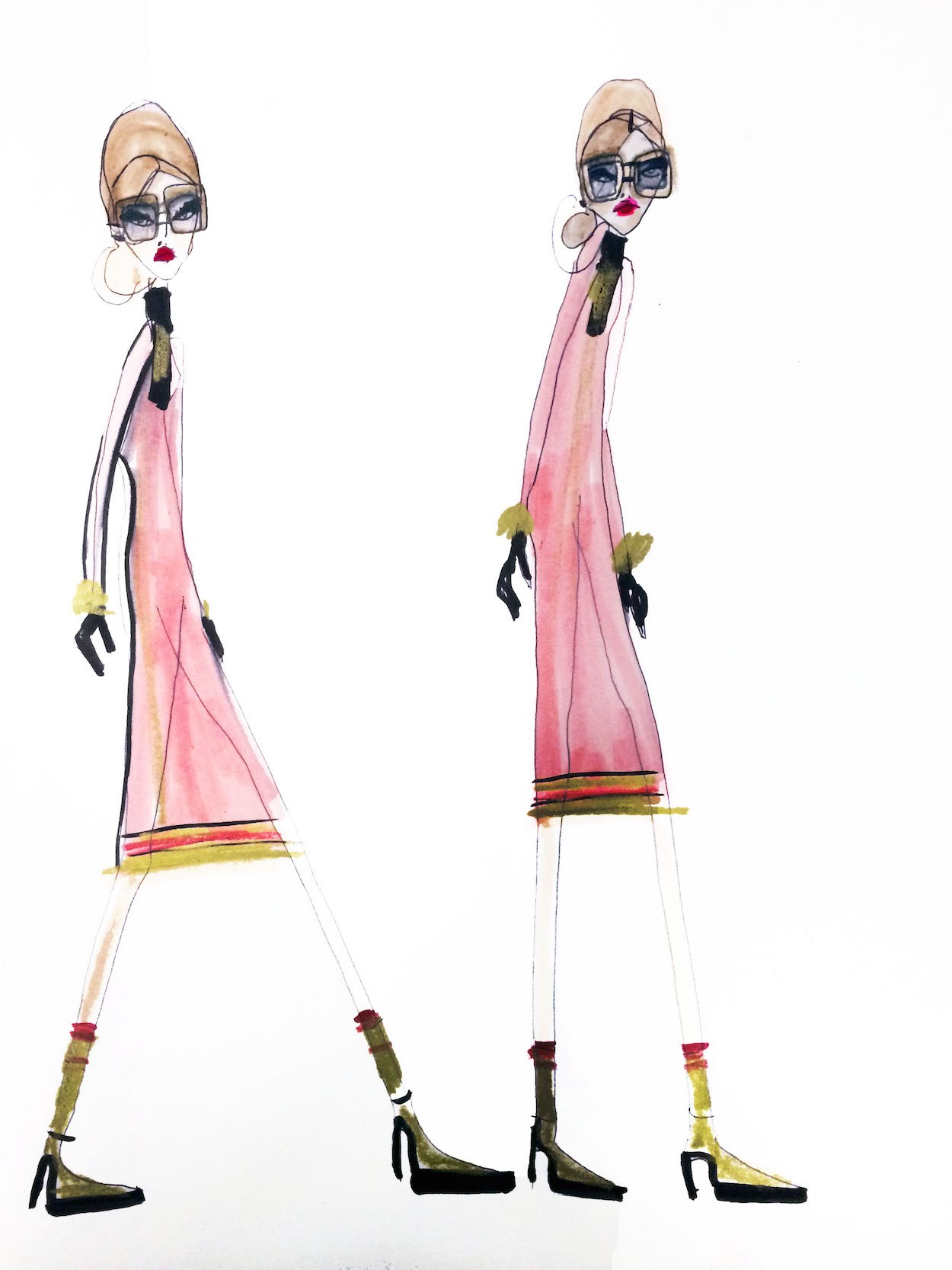 1250x1667 Raconteur Acne Hits The Drawing Board To Produce Digital Project - Prada Drawing