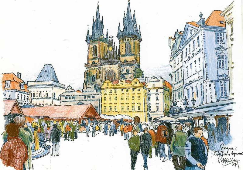 800x560 prague - Prague Drawing