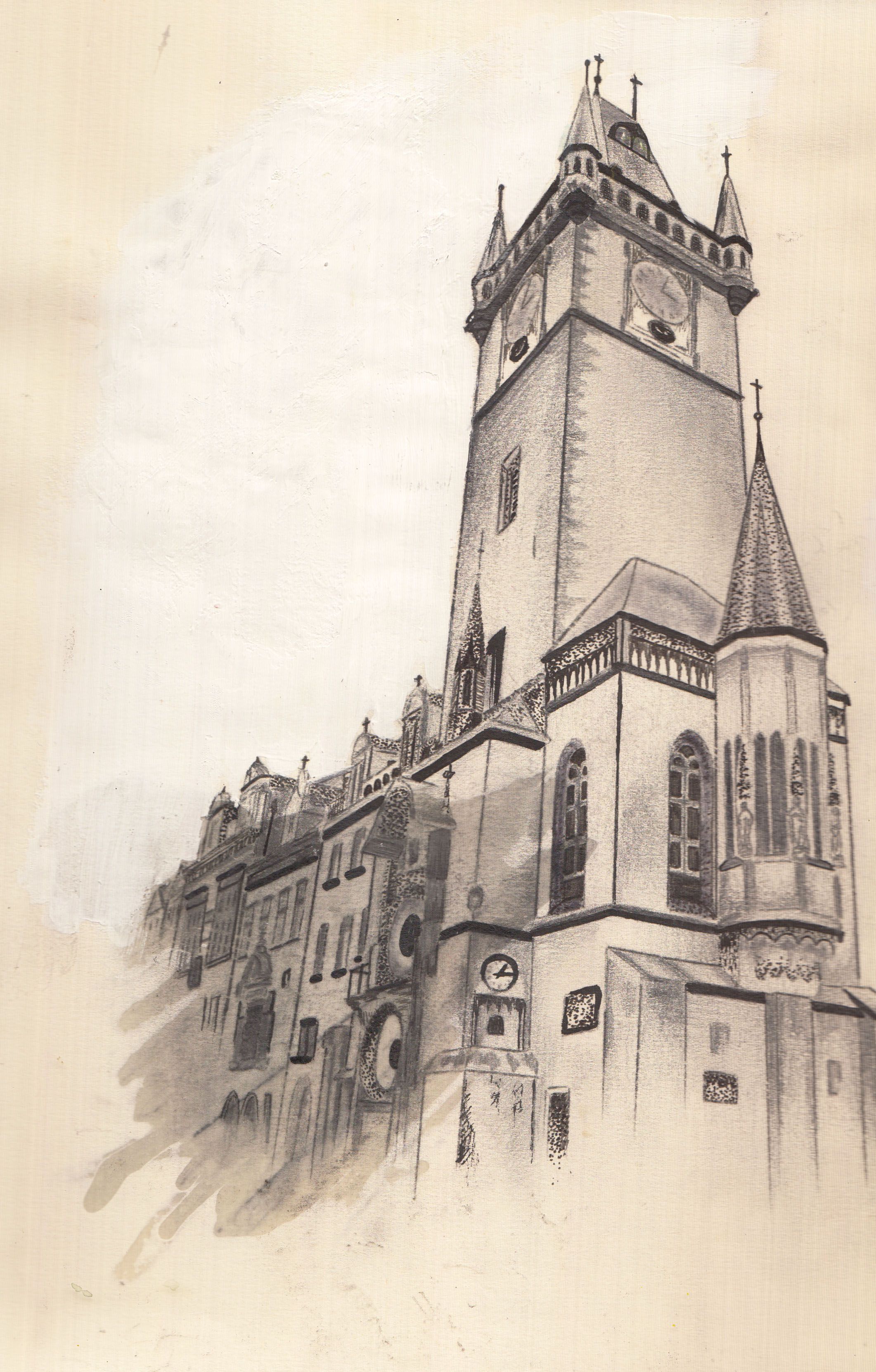 2122x3324 prague - Prague Drawing