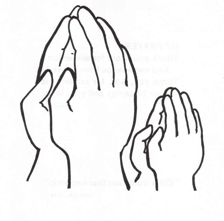 777x766 Children Praying Hands Danasrhk Top Clipart - Praying Child Drawing