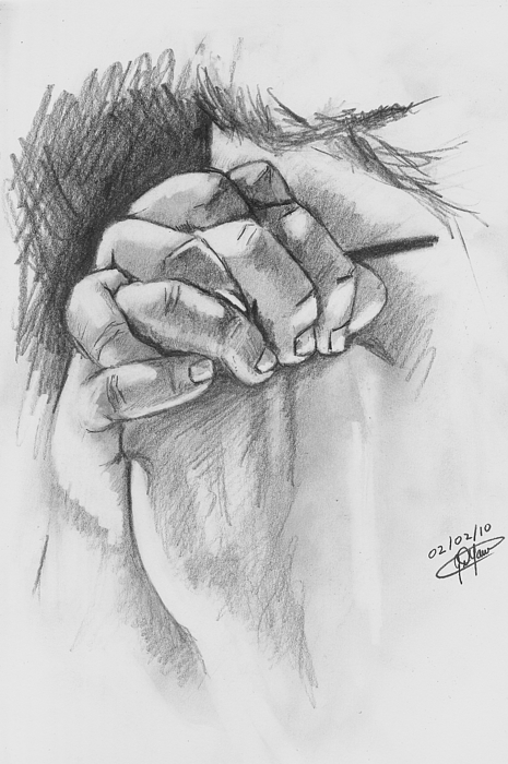 465x700 Praying Hands Drawing - Praying Drawing