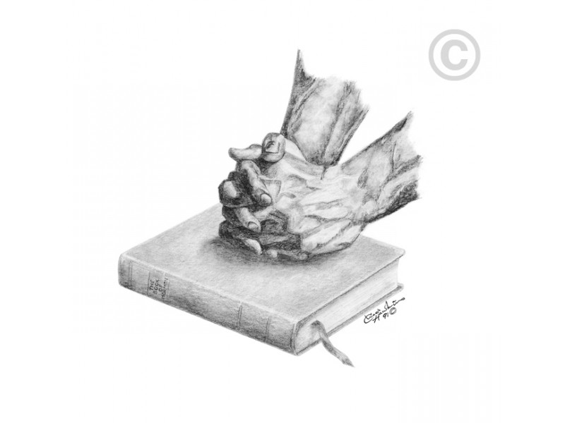 800x600 praying hands drawing - Praying Hands Drawing