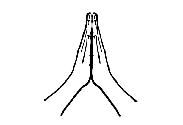 615x421 praying hands free stock photo - Praying Hands Drawing