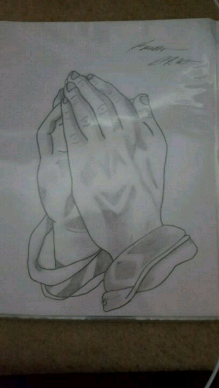 721x1279 used praying hands drawing for sale in atlanta - Praying Hands Drawing