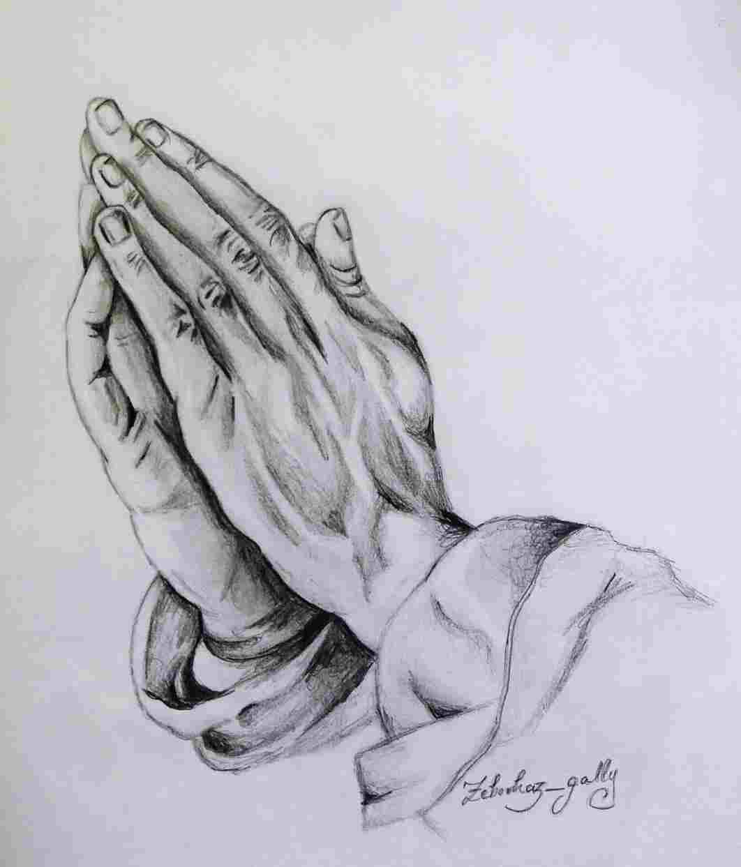 Praying Hands Drawing at PaintingValley.com | Explore collection of