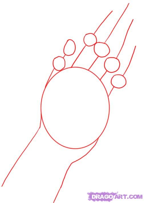 505x712 how to draw praying hands, step - Praying Hands Drawing Step By Step
