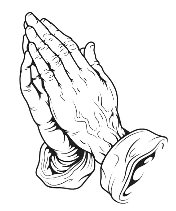 750x900 praying hands drawing tutorial - Praying Hands Drawing Tutorial
