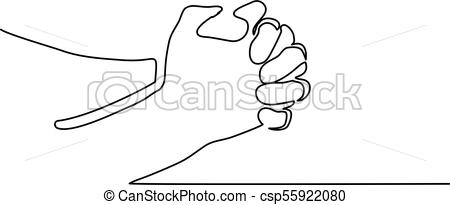 450x205 Line Drawing Praying Hands - Praying Hands Line Drawing