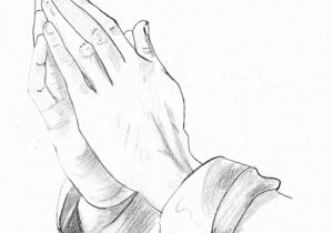 300x210 Draw Praying Hands Easy - Praying Hands Line Drawing