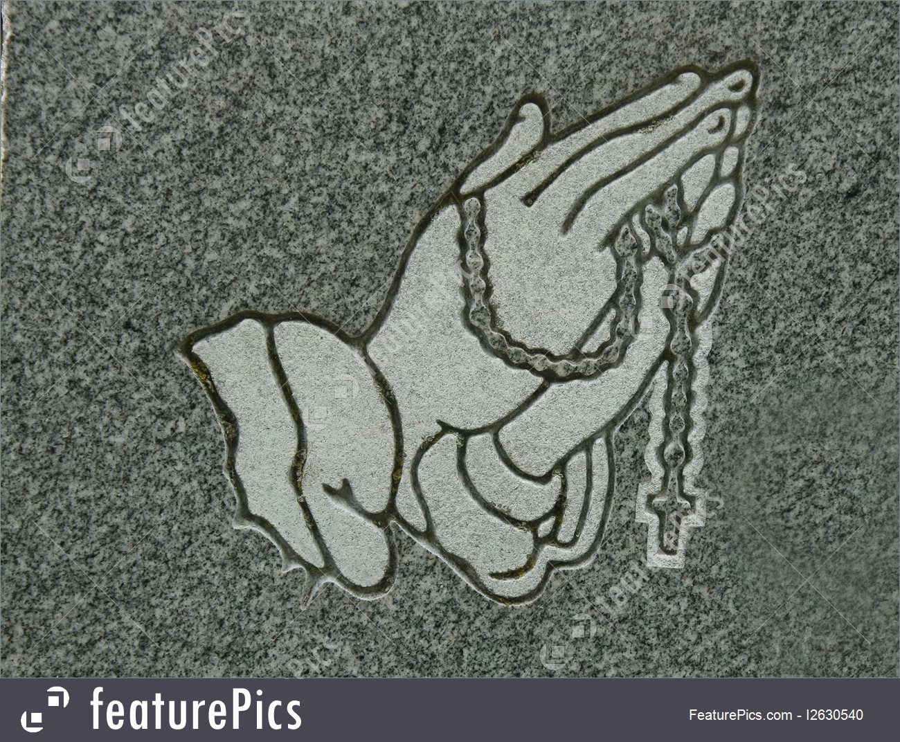 1300x1072 Praying Hands And Rosary Image - Praying Hands With Rosary Drawing