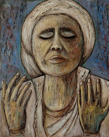 Praying Woman Drawing