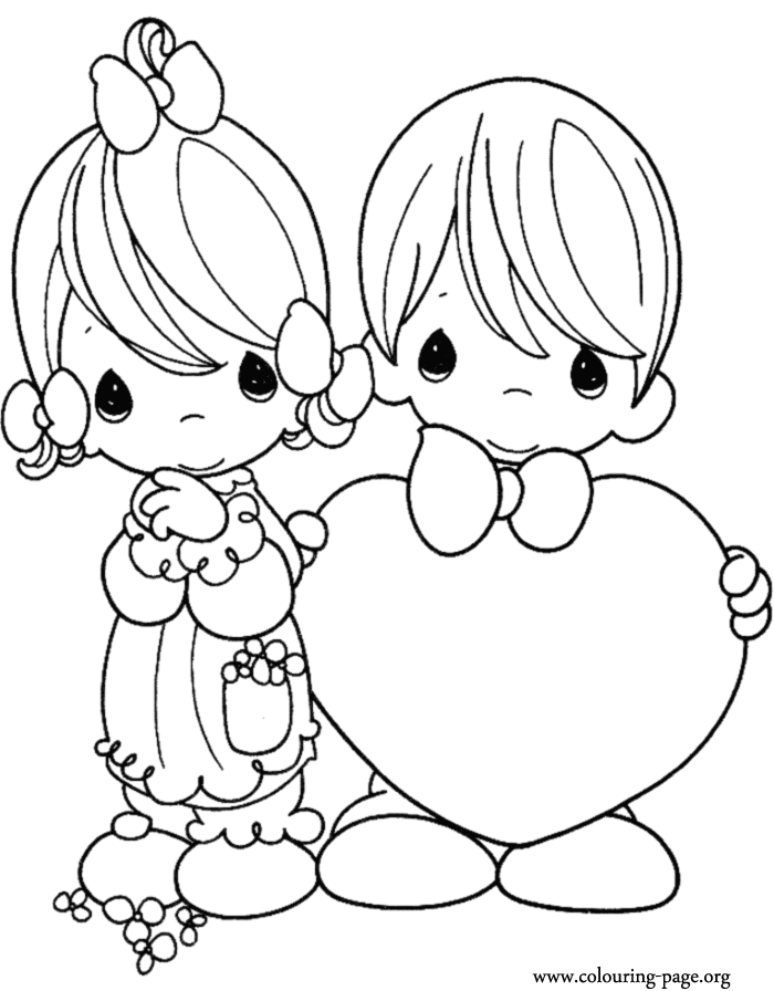 700x896 free precious moments coloring pages - Precious Moments Drawings