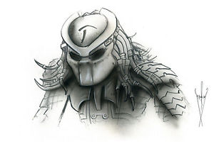 300x210 predator original drawing on x paper - Predator Drawing