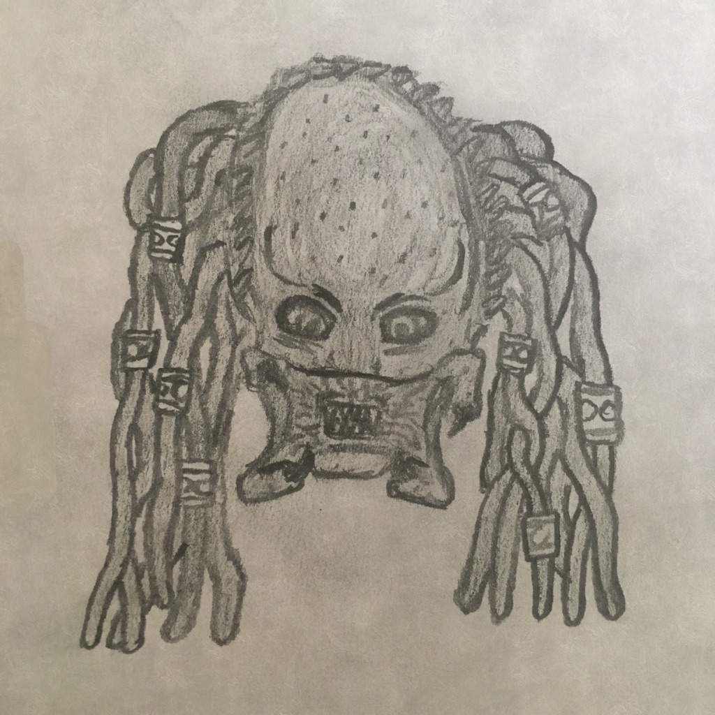 1024x1024 predator drawing horror amino - Predator Drawing