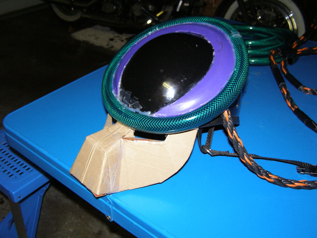 1024x768 predator helmet steps - Predator Helmet Drawing