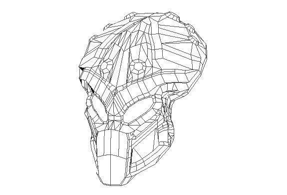 575x390 aliens vs predator - Predator Helmet Drawing