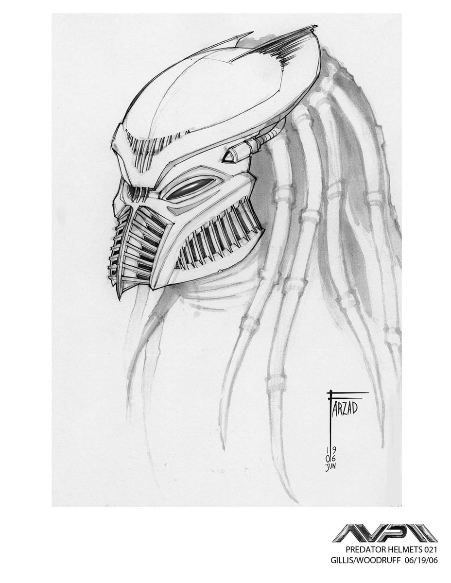 928x1200 alien vs predator galaxy on twitter here's a look - Predator Mask Drawing