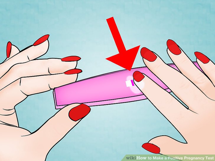 728x546 how to make a positive pregnancy test - Pregnancy Test Drawing