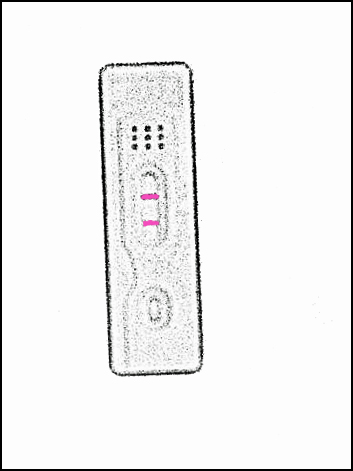 353x471 pregnancy after miscarriage - Pregnancy Test Drawing