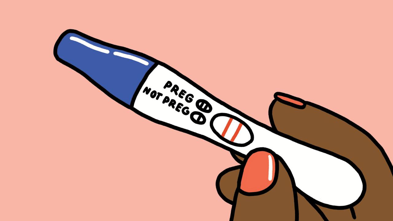 1280x720 your pregnancy week your pregnancy test is positive! - Pregnancy Test Drawing