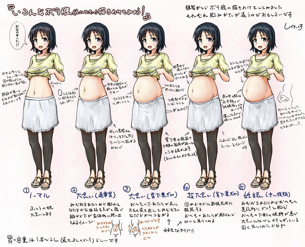 993x804 How To Draw A Pregnant Girl - Pregnant Girl Drawing