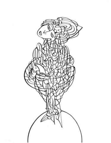 375x485 pregnant woman drawings for sale saatchi art - Pregnant Lady Drawing