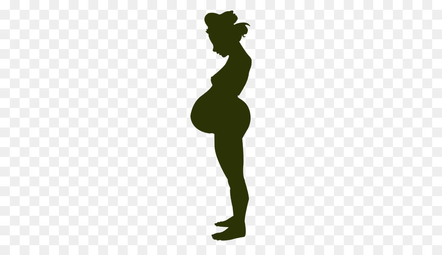 900x520 Silhouette, Woman, Drawing, Transparent Png Image Clipart Free - Pregnant Lady Drawing