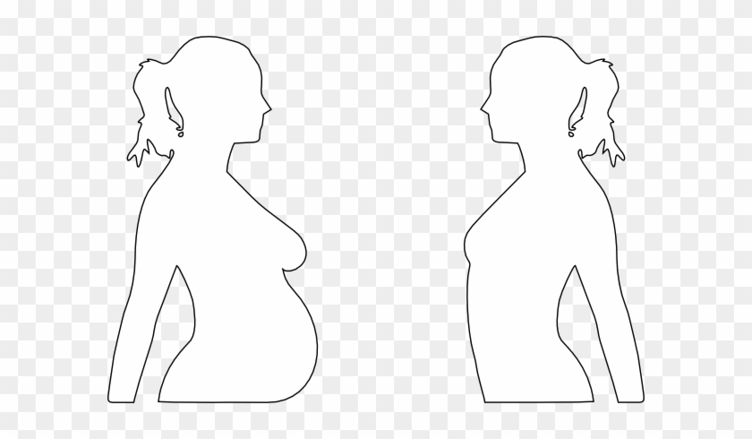 840x490 Pregnant Silhouette Clip Art - Pregnant Silhouette Drawing