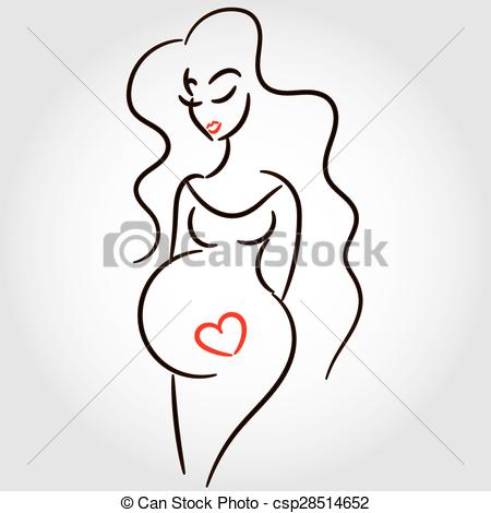 450x470 huge collection of 'pregnant woman drawing' download more than - Pregnant Woman Drawing