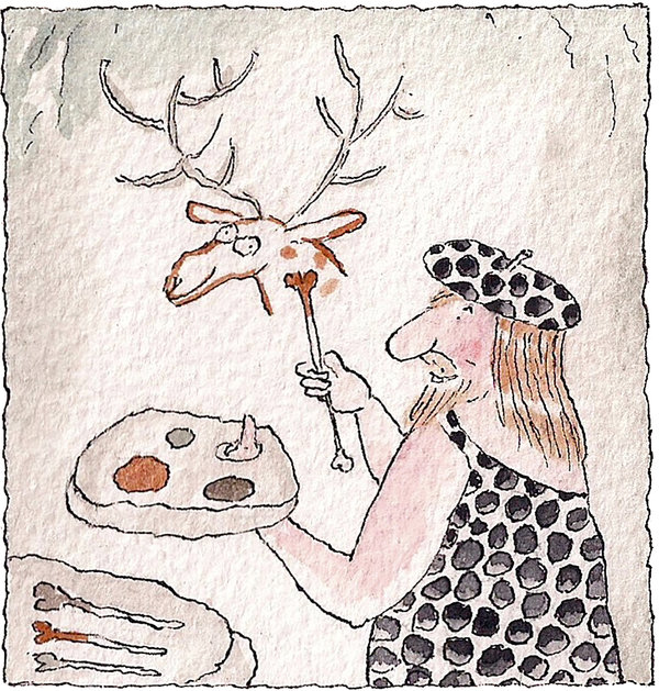 600x629 clues to prehistoric cave painters remain scant - Prehistoric Cave Drawings