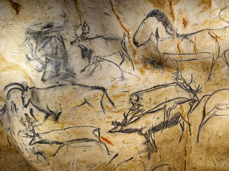 800x599 france's 'new' prehistoric cave art the real thing - Prehistoric Cave Drawings