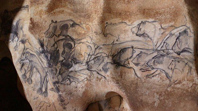 640x360 vast replica recreates prehistoric cave - Prehistoric Cave Drawings