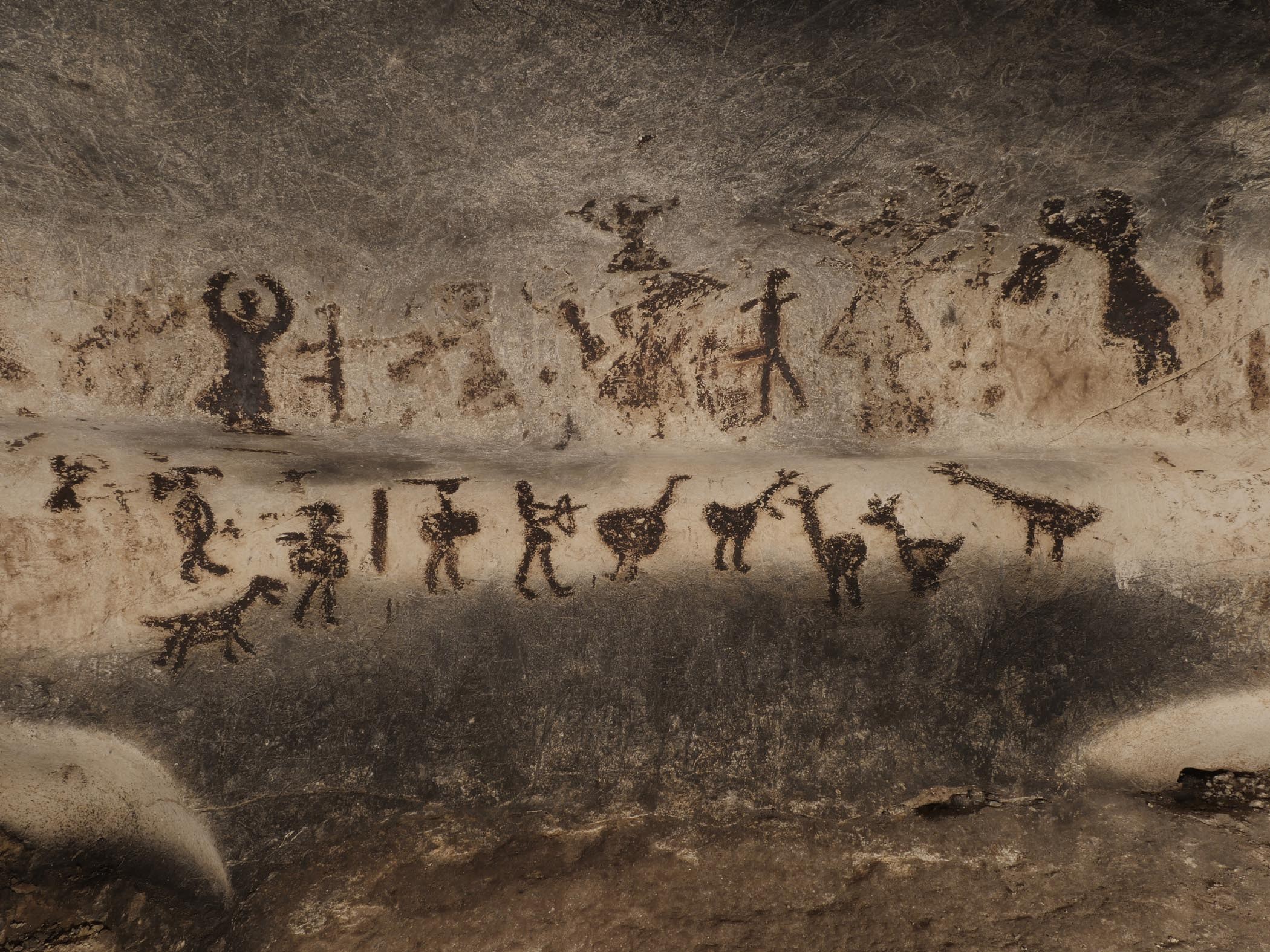 2100x1575 bulgaria presents in paris prehistoric drawings from magura cave - Prehistoric Drawings