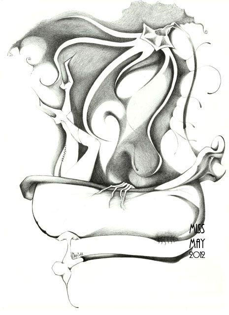 465x640 Prelude To B Drawing - Prelude Drawing