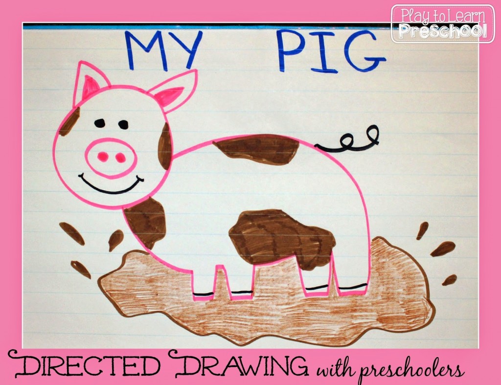 1024x787 Directed Drawing Lesson - Preschool Drawing