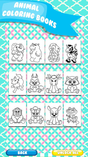 300x533 Kids Doodle Animal Coloring Draw Book - Preschool Drawing Book