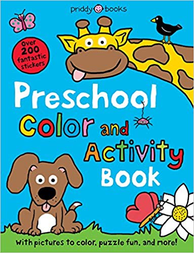 383x499 preschool color activity book - Preschool Drawing Book