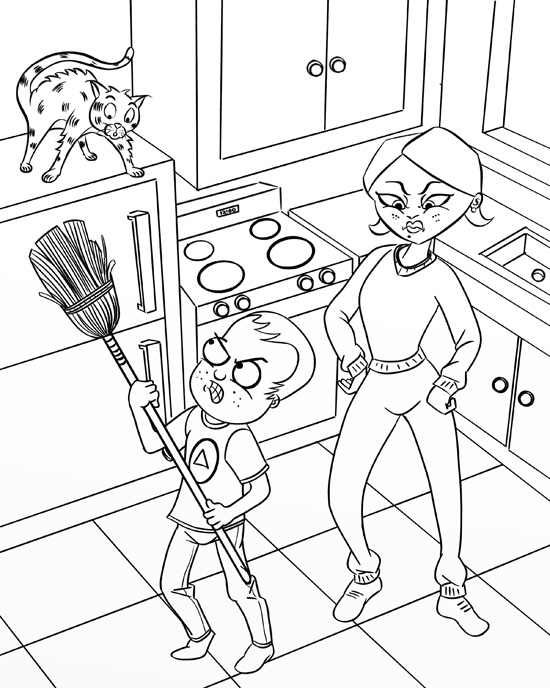 550x688 Children's Book Page - Preschool Drawing Book