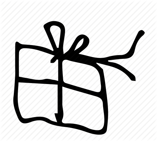 512x460 birthday present, gift, happy birthday, kids doodle, kids drawing - Present Drawing