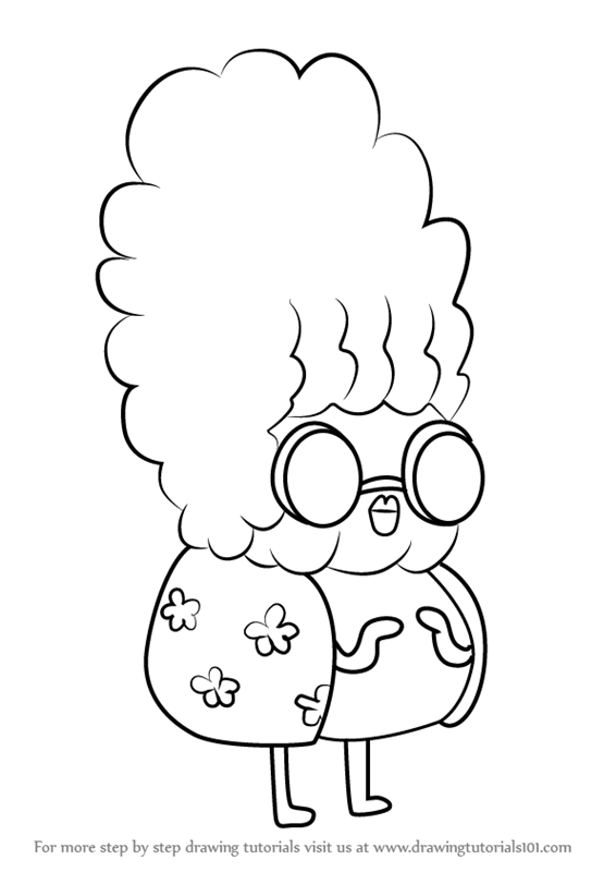 566x800 learn how to draw president memory donk from bravest warriors - President Drawing