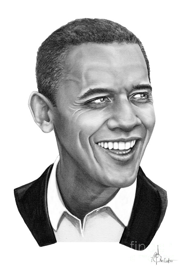 615x900 president barack obama drawing - President Obama Drawing