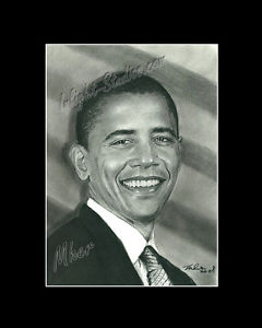 240x300 barack obama president of usa drawing from artist art image - President Obama Drawing