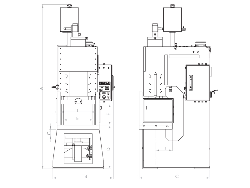 800x600 C Type Hydraulic Deep Drawing Press - Press Drawing